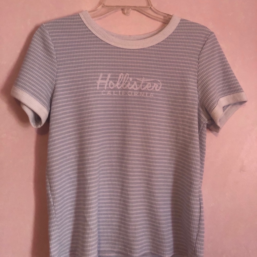 Hollister striped t shirt
